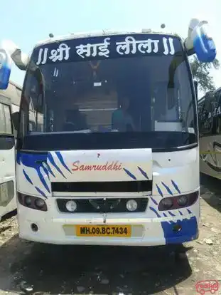 Sarjai  Travels (Sai Leela) Bus-Side Image
