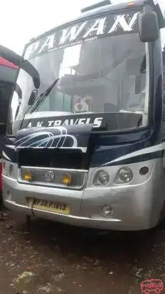 Akbar Travels Mumbai Bus-Front Image