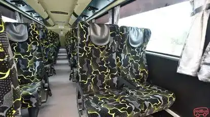Ekspres Musafir Bus-Seats layout Image