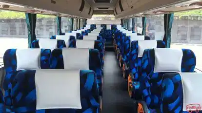 Yellow Star Express Bus-Seats layout Image