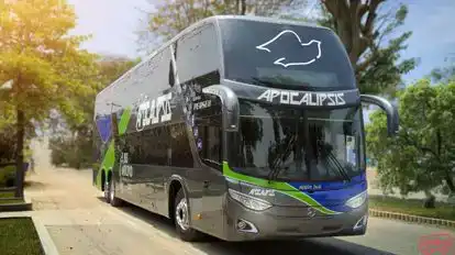 Transportes apocalipsis Bus-Front Image