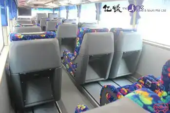 The One Travel & Tours Bus-Seats layout Image