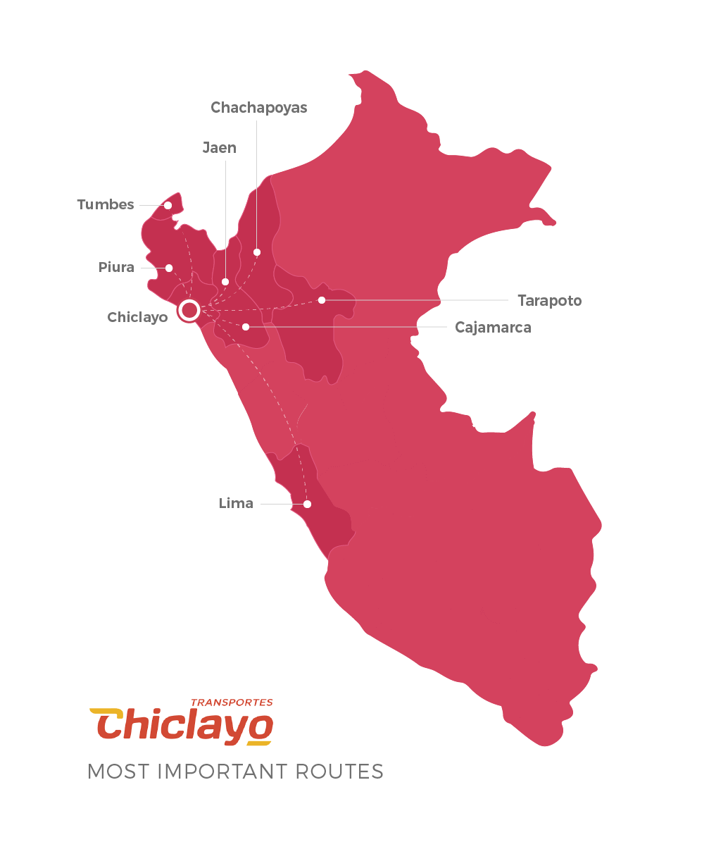 Transportes Chiclayo Destinations