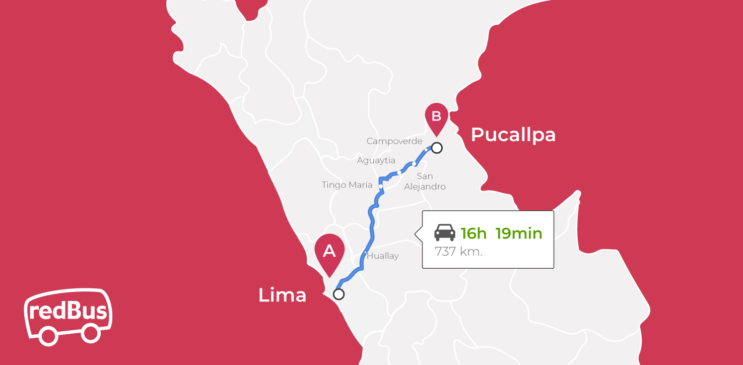 Lima to Pucallpa