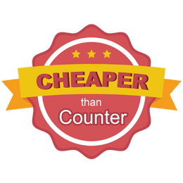 Cheaper than counter