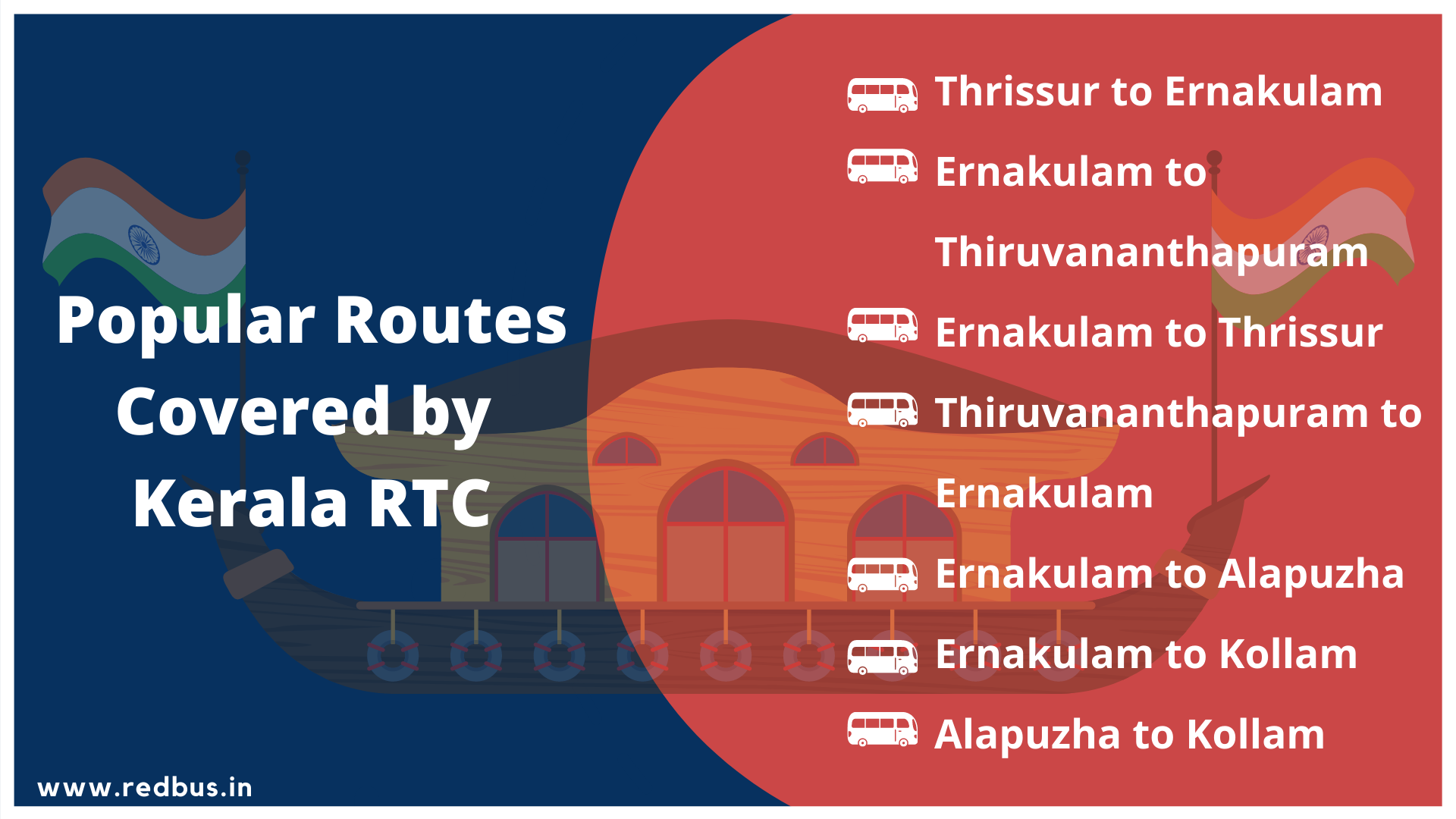 KSRTC Kerala bus routes