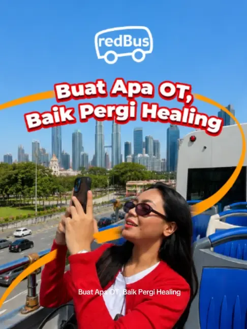Peringatan mingguan anda bahawa kita semua mempunyai kehendak bebas 😉 redBus bersama Gen Z ☝️
