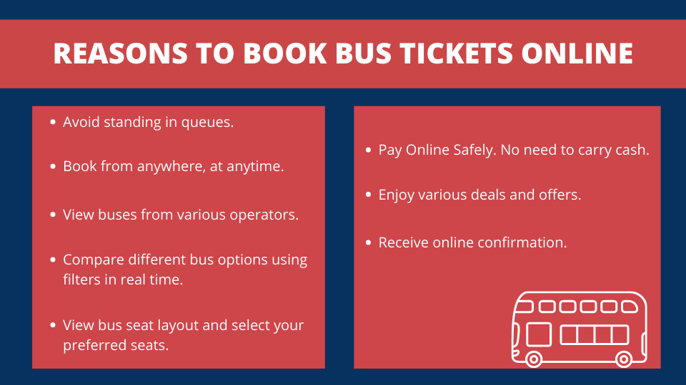 Why book Bus Tickets Online?