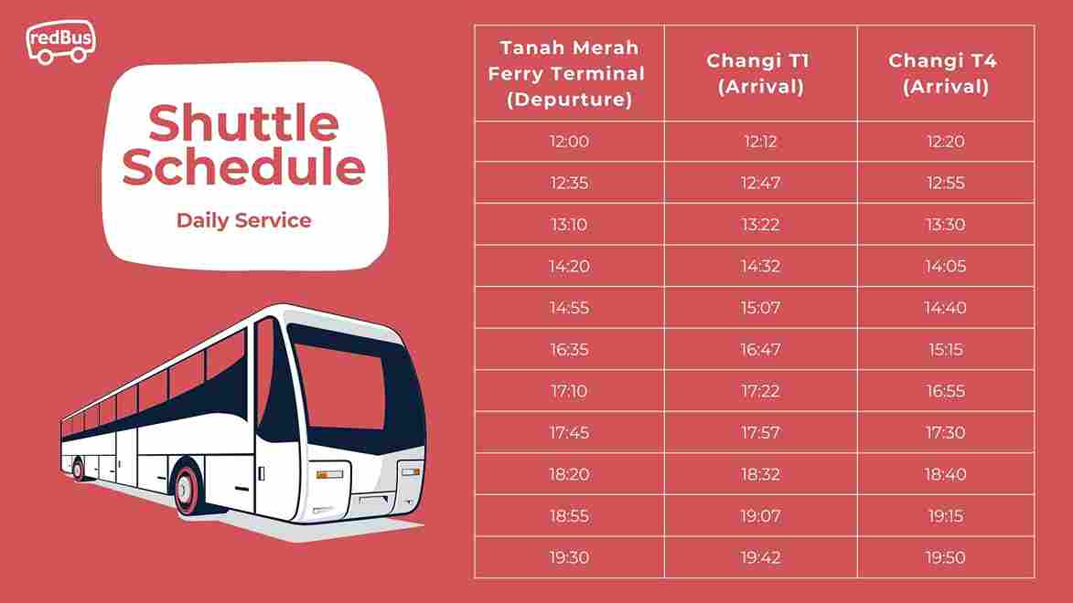 Majestic ferry shuttle compemetary ride to Changi Airport