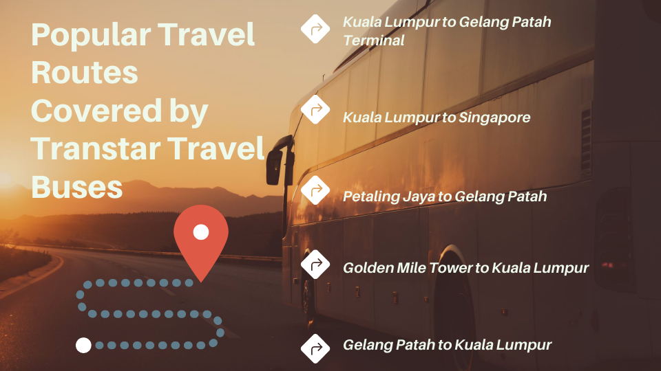 routes covered by transtar travel