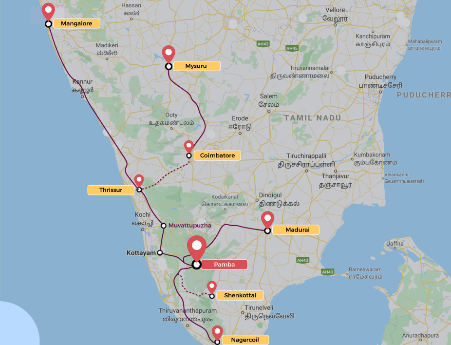 Hyderabad To Shabari Distance By Road Map Sabarimala | History, Location, Bus Routes | Redbus