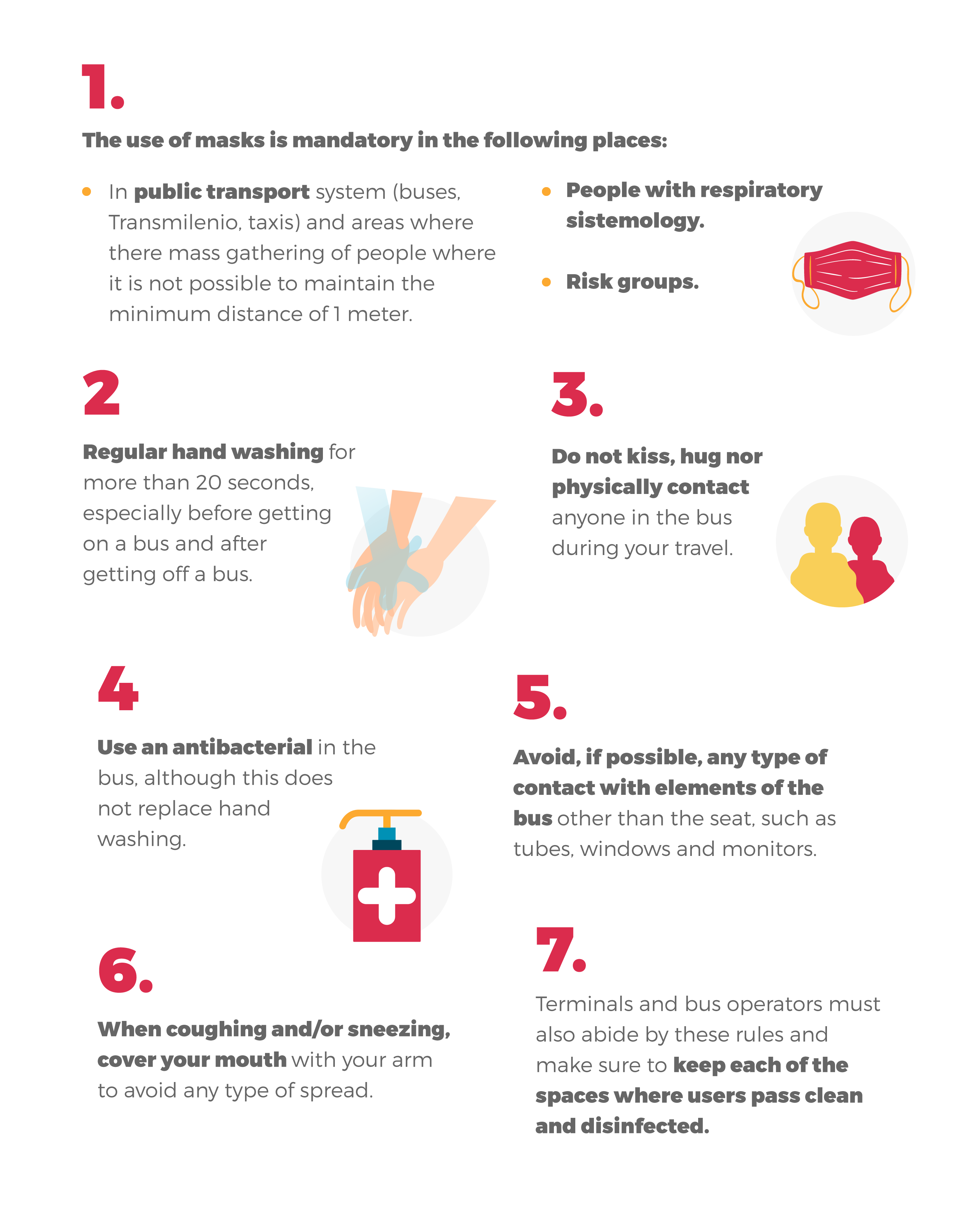 How to prevent coronavirus in a Bus | redBus recommendations